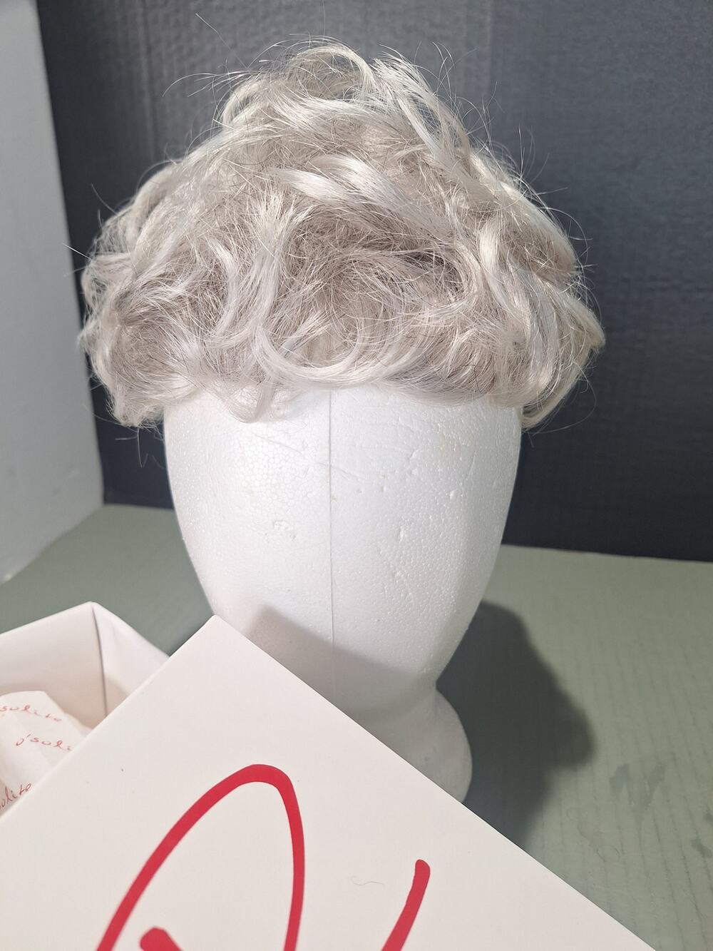 Jon Renau Playmate Curly 618 O'solite Synthetic Hairpiece / Wiglet 6.5x9 w/Box